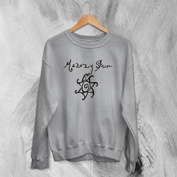Mazzy Star Logo Sweatshirt Rock Band Sweater Mazzy Star Shirt Alt Concert
