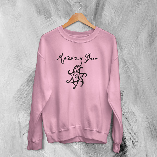 Mazzy Star Logo Sweatshirt Rock Band Sweater Mazzy Star Shirt Alt Concert