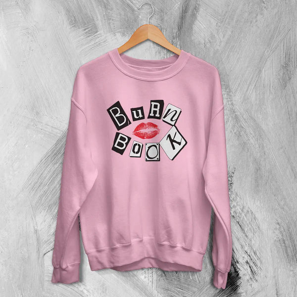 Mean Girls Geek Sweatshirt Nerd Mean Girls Shirt Movie Burn Book Lover Crewneck