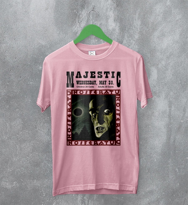 Nosferatu The Majestic T-Shirt Majestic Nightmare Shirt Horror Movie Tee