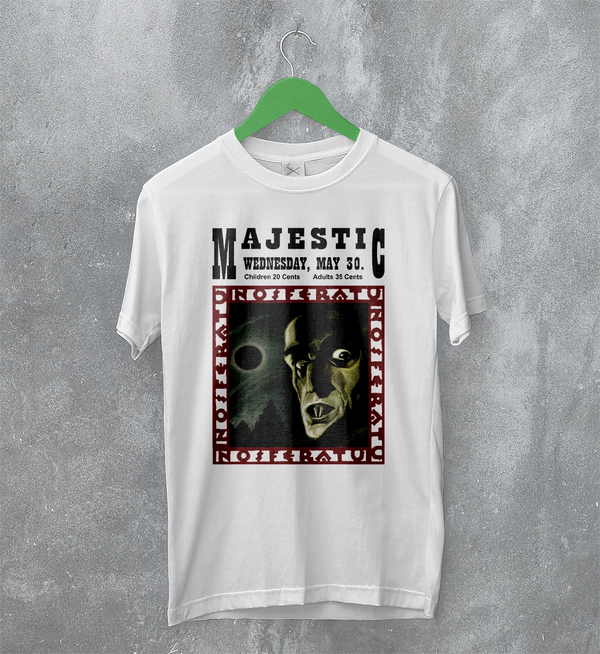 Nosferatu The Majestic T-Shirt Majestic Nightmare Shirt Horror Movie Tee