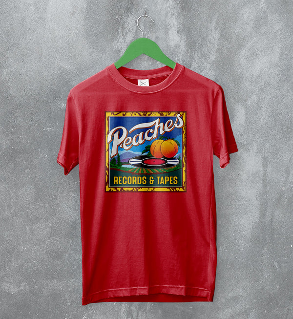 Peaches Rec & Tapes T-Shirt Vintage Music Peaches Records Shirt