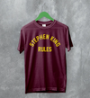 Stephen King Rules T-Shirt Movie Stephen King Shirt Film Quote Tee