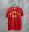 Stephen King Rules T-Shirt Movie Stephen King Shirt Film Quote Tee