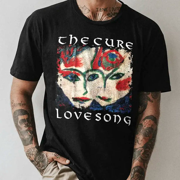 The Cure "Love Song" 1989 Tour Tee β Vintage Retro Band Shirt