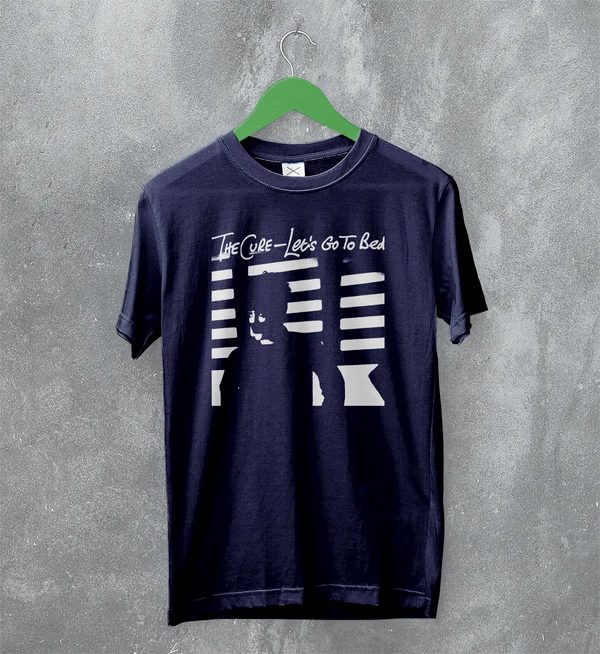 Vintage The Cure T-Shirt Let's Go to Bed – Unisex Rock Band Shirt, 100% Cotton Music Merch