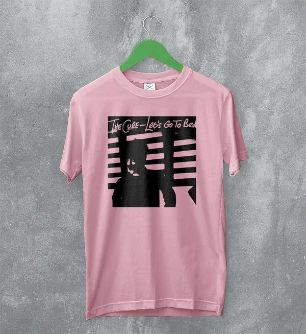 Vintage The Cure T-Shirt Let's Go to Bed – Unisex Rock Band Shirt, 100% Cotton Music Merch