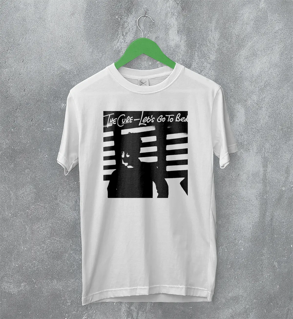 Vintage The Cure T-Shirt Let's Go to Bed – Unisex Rock Band Shirt, 100% Cotton Music Merch