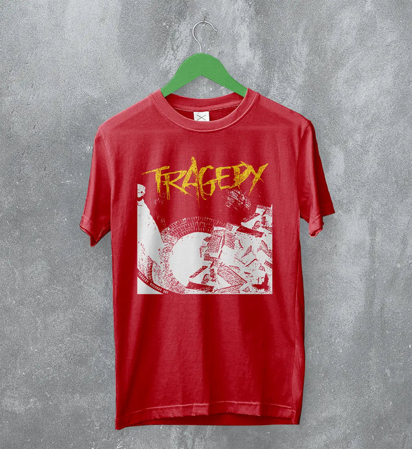 Tragedy Band T-Shirt Vintage Grunge Tragedy Shirt Crust Punk Music Merch