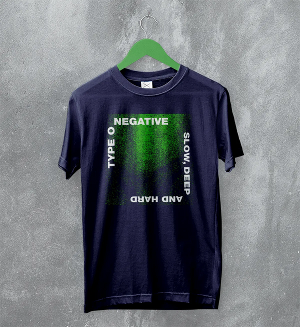 Type O Negative Slow Deep and Hard T-Shirt Gothic Type O Negative Shirt Music Metal Band