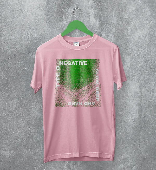 Type O Negative Slow Deep and Hard T-Shirt Gothic Type O Negative Shirt Music Metal Band