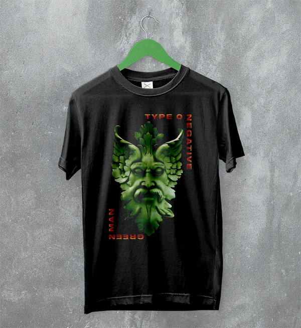 Type O Negative Green Man T-Shirt Gothic Type O Negative Shirt Music Metal Band