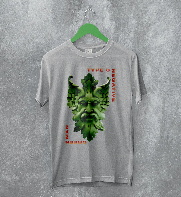 Type O Negative Green Man T-Shirt Gothic Type O Negative Shirt Music Metal Band