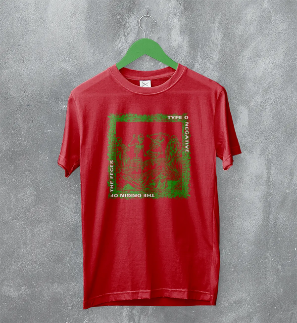Type O Negative The Origin of the Feces T-Shirt 90s Album Music Type O Negative Shirt