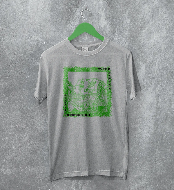 Type O Negative The Origin of the Feces T-Shirt 90s Album Music Type O Negative Shirt