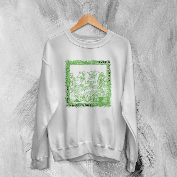 Type O Negative The Origin of the Feces Sweatshirt 90s Album Music Type O Negative Shirt