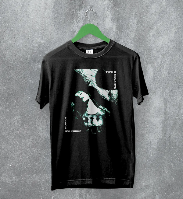 Type O Negative Christian Woman T-Shirt Bloody Kisses Type O Negative Shirt