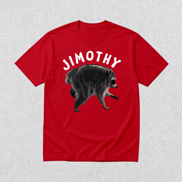 Jimothy T-Shirt Wild Raccoon Lover Shirt Love Jimothy Animals Seattle Tee