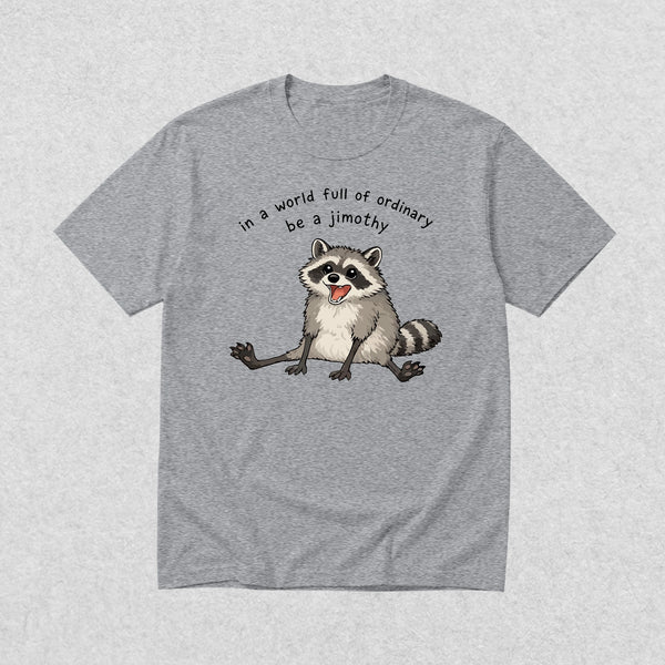 Jimothy The Raccoon T-Shirt Seattle Ordinary World Shirt Jimothy Wild Lover Tee