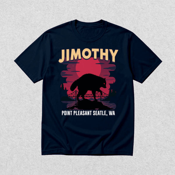 Jimothy Seattle T-Shirt Jimothy The Raccoon Shirt Cool Wild Animals Tee