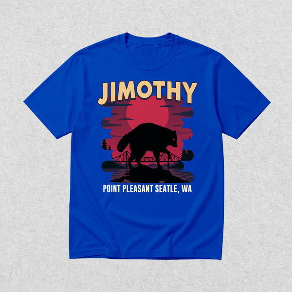 Jimothy Seattle T-Shirt Jimothy The Raccoon Shirt Cool Wild Animals Tee