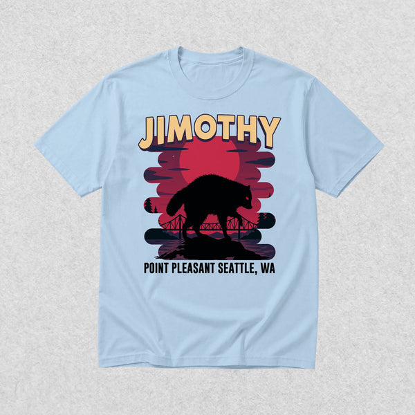 Jimothy Seattle T-Shirt Jimothy The Raccoon Shirt Cool Wild Animals Tee
