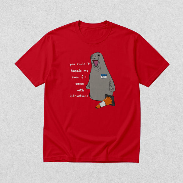Niel The Seal T-Shirt Dont Control Me Shirt Niel The Seal Viral Animal Lover Tee