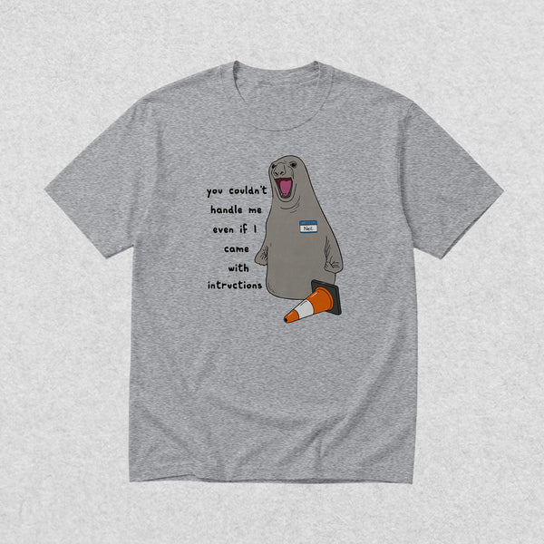 Niel The Seal T-Shirt Dont Control Me Shirt Niel The Seal Viral Animal Lover Tee