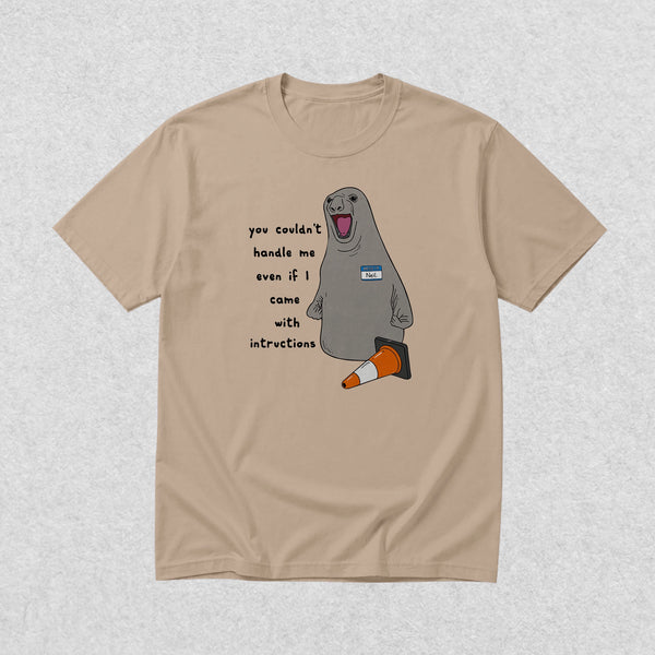 Niel The Seal T-Shirt Dont Control Me Shirt Niel The Seal Viral Animal Lover Tee