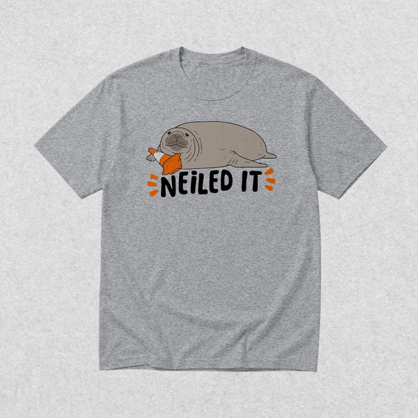 Niel The Seal T-Shirt Neiled IT Shirt Niel The Seal Viral Animal Lover Tee