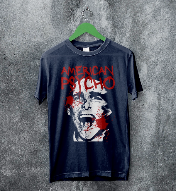 American Psycho T-Shirt Patrick Bateman Psychopathic Ego Shirt Psycho Movie Tee
