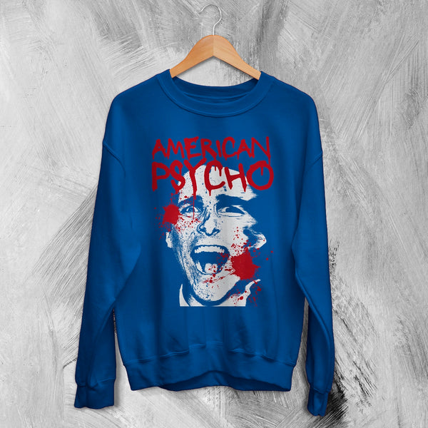 American Psycho Sweatshirt Patrick Bateman Psychopathic Ego Shirt Psycho Movie Crewneck