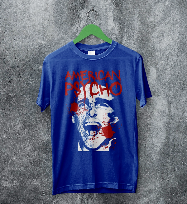 American Psycho T-Shirt Patrick Bateman Psychopathic Ego Shirt Psycho Movie Tee