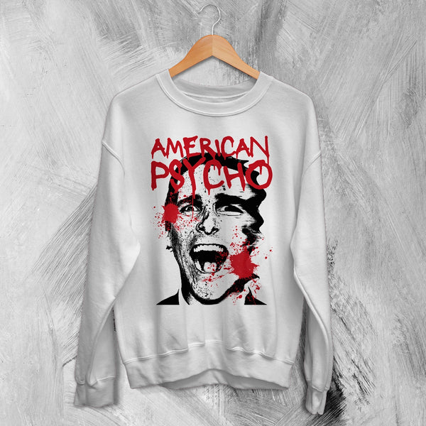 American Psycho Sweatshirt Patrick Bateman Psychopathic Ego Shirt Psycho Movie Crewneck