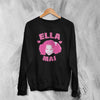 Retro Ella Mai Sweatshirt RnB Meme Face Ella Mai Shirt Vintage 90s R&B Music Crewneck