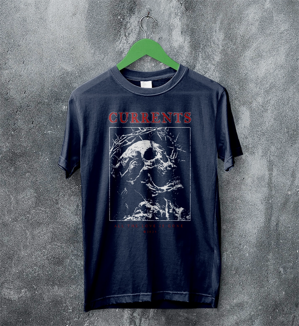 Currents Love Is Gone T-Shirt Currents Shirt Metalcore Band Concert Tee