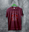 Currents T-Shirt Metalcore Currents Band Shirt Punk Skull Rose Tee