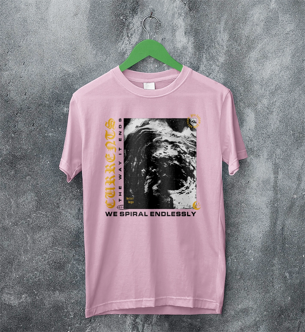 Currents Album T-Shirt The Way is Ends Currents Shirt Metalcore Band Tee