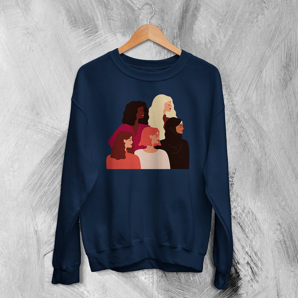 Women's Day Sweatshirt Club Feminist Shirt Strong Women Gift
