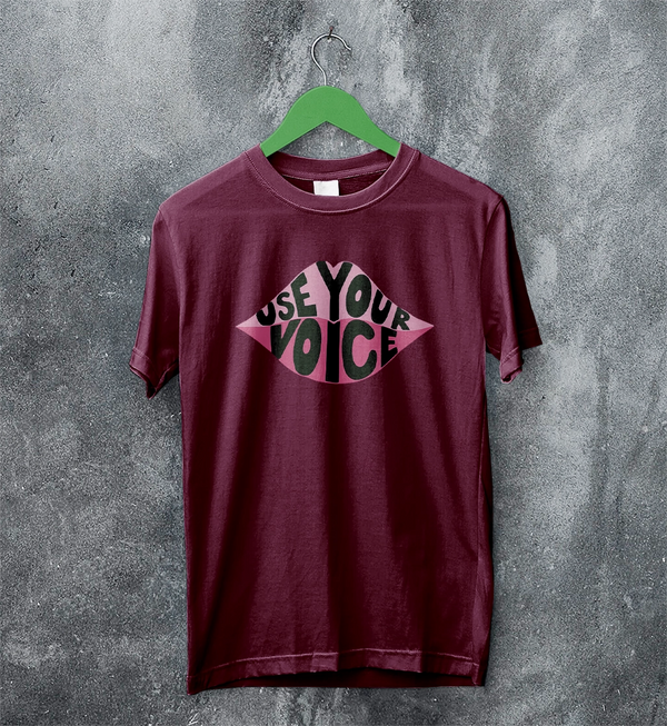 Mom Voice T-Shirt Women's Day Shirt Use Your Voice Tee Mom Gift