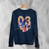 Women's Day Sweatshirt 08 Y2K Shirt Sporty Y2K Number Crewneck Women Gift