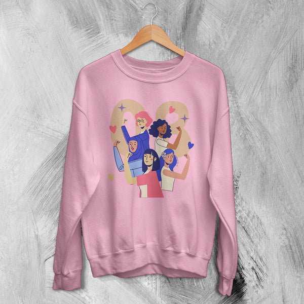 Women's Day Sweatshirt 08 Y2K Shirt Sporty Y2K Number Crewneck Women Gift