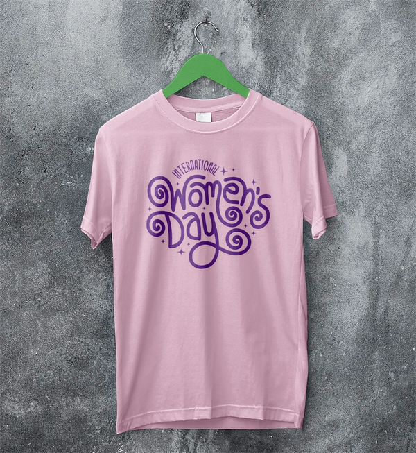 International Women's Day T-Shirt Typography Women Shirt Girl Aesthetic