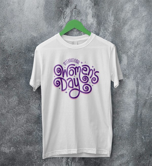International Women's Day T-Shirt Typography Women Shirt Girl Aesthetic