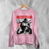 Interstellar Space Sweatshirt Christopher Nolan Interstellar Shirt Sci-fi Movie Crewneck
