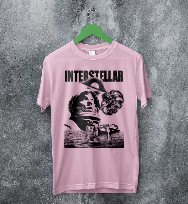 Interstellar Black Hole T-Shirt Christopher Nolan Astronaut Shirt Space Interstellar Tee