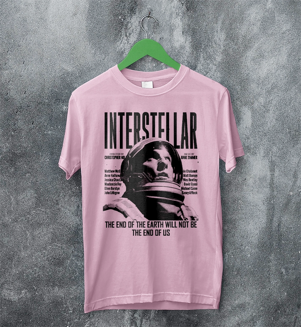 Interstellar Astronaut T-Shirt Directed By Christopher Nolan Shirt Interstellar Movie Tee