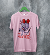 Jack Off Jill T-Shirt Goth Pink Grrrl Jack Off Jill Shirt Artsy Rock Tee