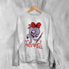 Jack Off Jill Sweatshirt Goth Pink Grrrl Jack Off Jill Shirt Artsy Rock Crewneck