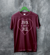 Jack Off Jill T-Shirt Love Goth Jack Off Jill Shirt Gothic Simple Artsy Tee